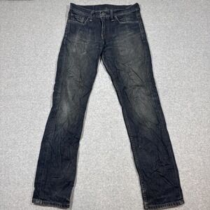 Levis 511 Men's 29x30 Slim Fit Blue Denim Jeans Grunge Casual Work